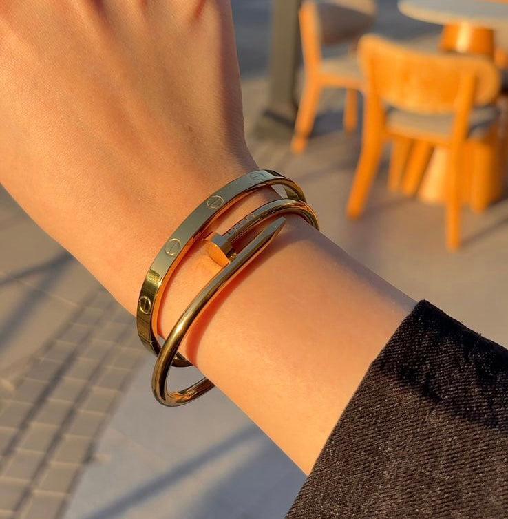 Cartier & Nail Bangles set