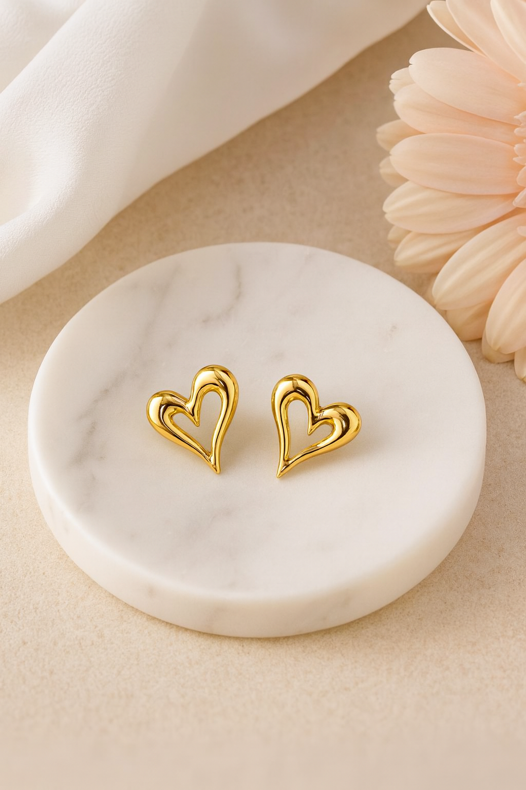 Mini Heart Earrings