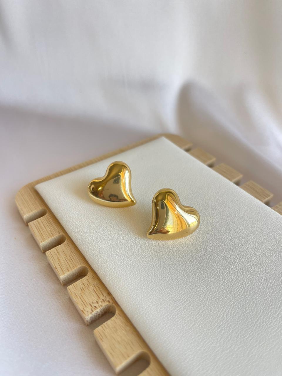 Pumpin Heart Earrings