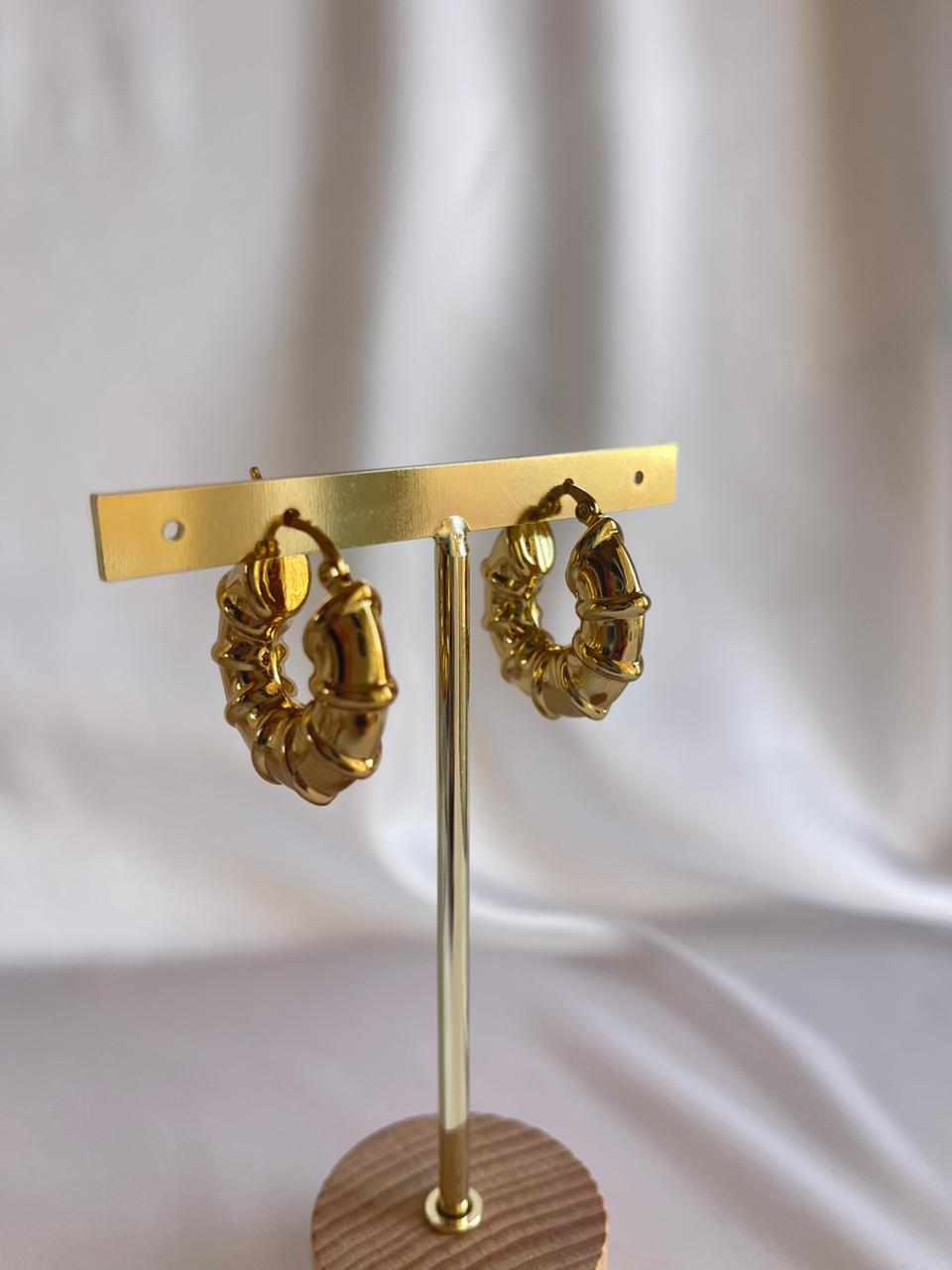 Pirate Wheel Earrings