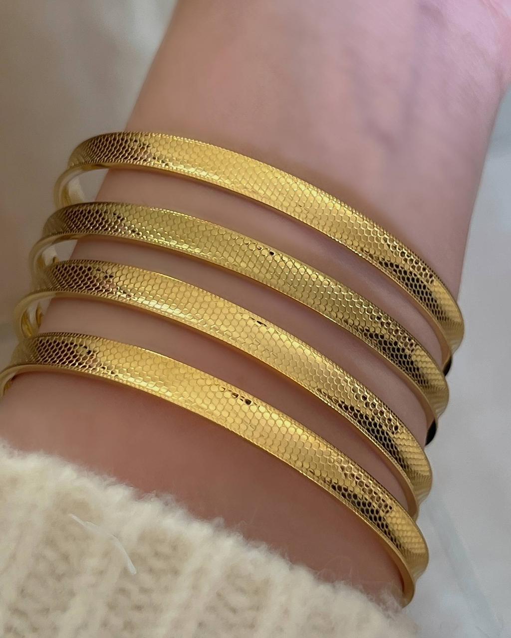 Honeycomb Bangle