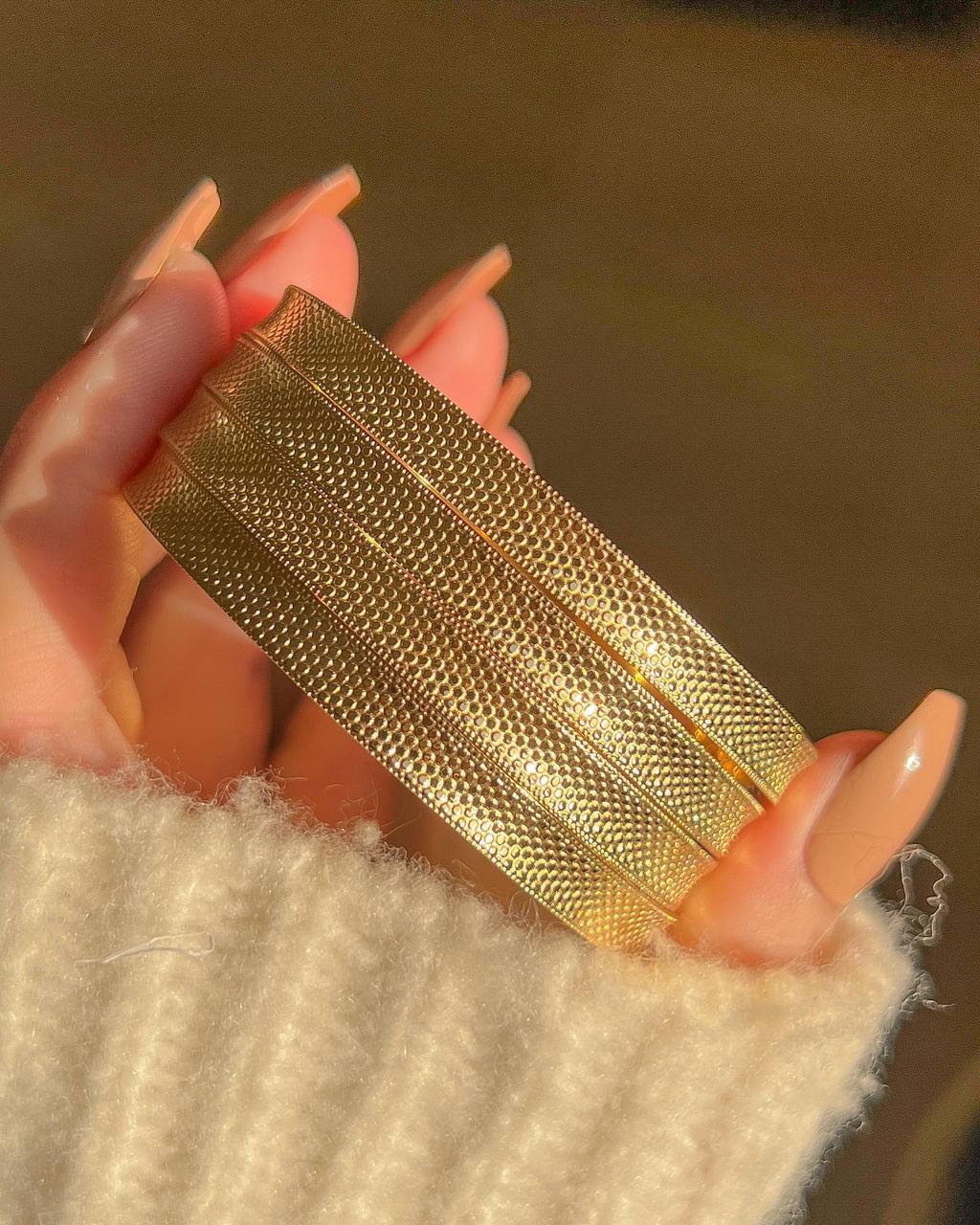 Honeycomb Bangle